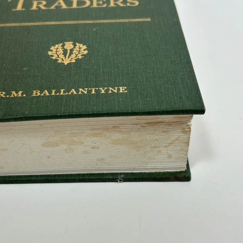 The Young Fur Traders R.M. Ballantyne Vision Forum 2007 Green Hardcover Book